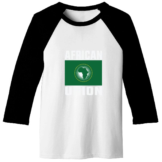 Flag of African Union Baseball Tees