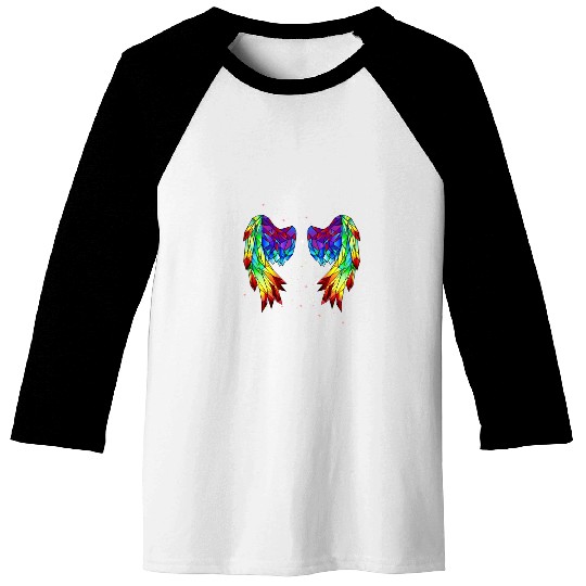 Angel Wings 1 300 Baseball Tees