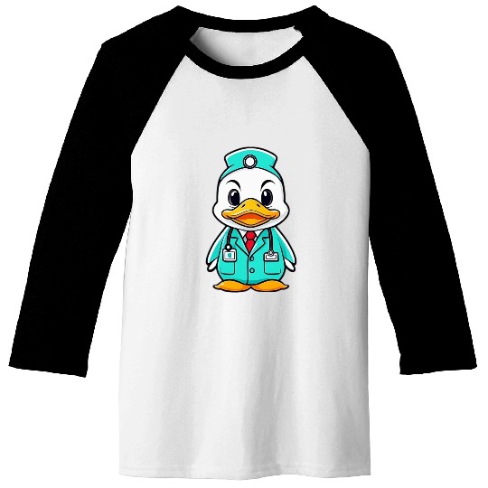 Doctor Duck Baseball Tees