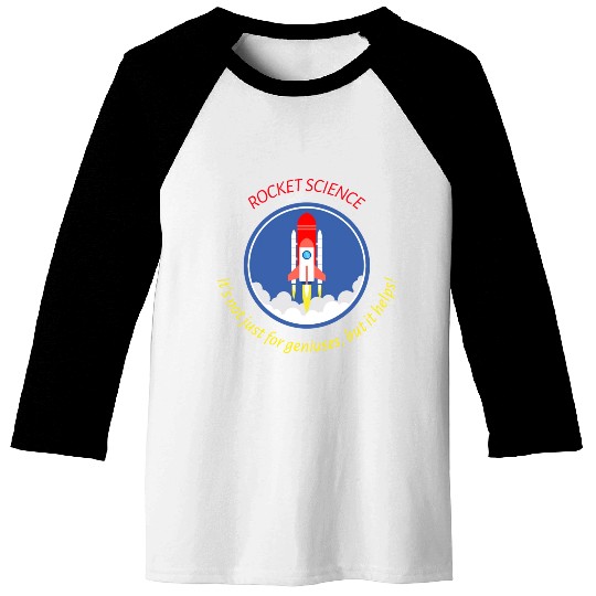 Rocket Scientist Baseball Tees
