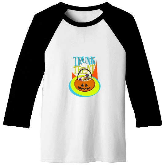 Colorful Halloween - shapes Baseball Tees