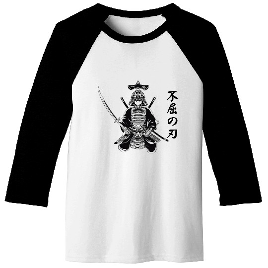 Samurai tattoo Baseball Tees