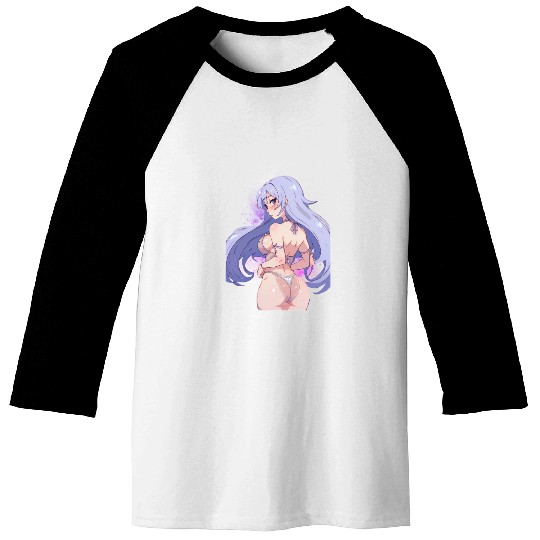 Waifu Material Embracing Anime, Manga Baseball Tees