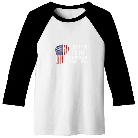 American Pride America US Flag Grown American Baseball Tees