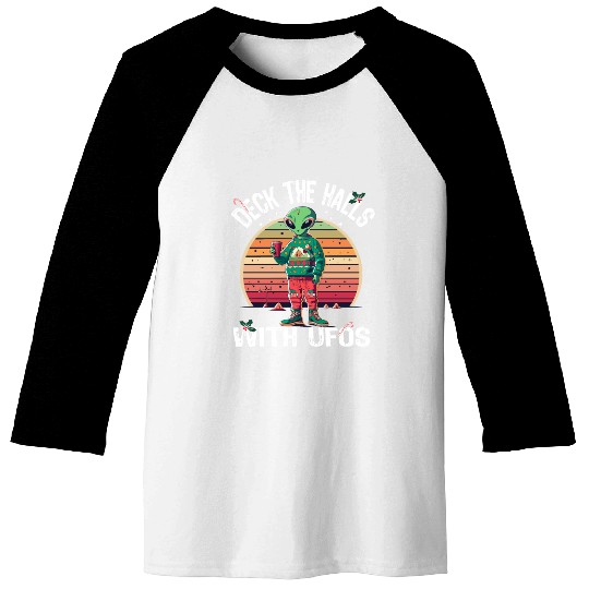 Beam Me Up Santa Claus Alien Christmas Ufo Coffee Baseball Tees