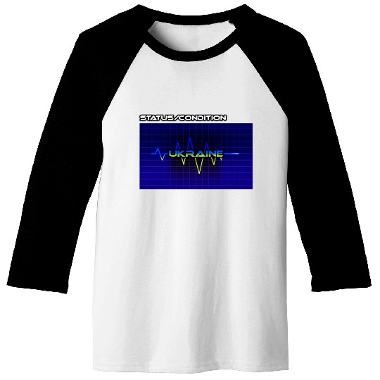 Support Ukraine Baseball Tees