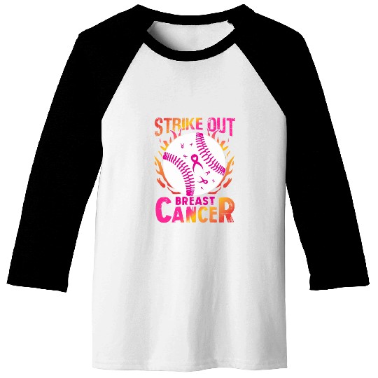 Strike Out Breast Cancer Baseball Tees