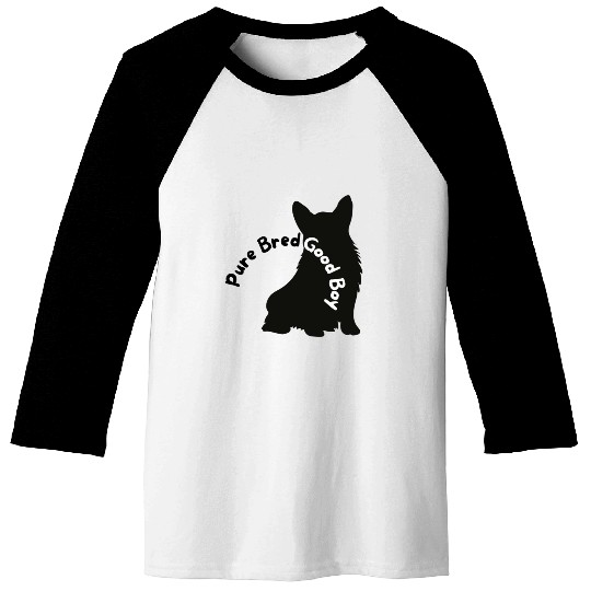 Good Boy Corgi Baseball Tees