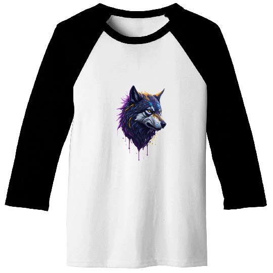 Wolf | Wild Animal Baseball Tees