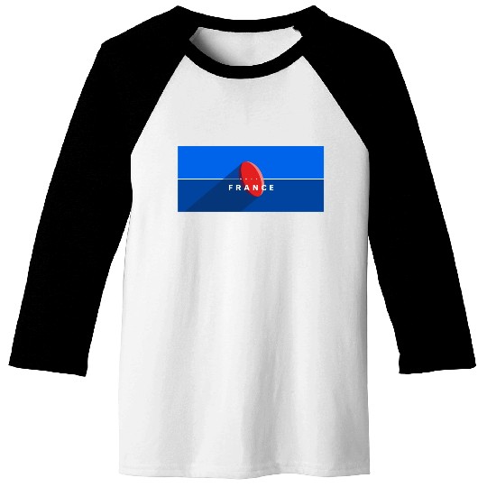 RUGBY FRANCE Baseball Tees