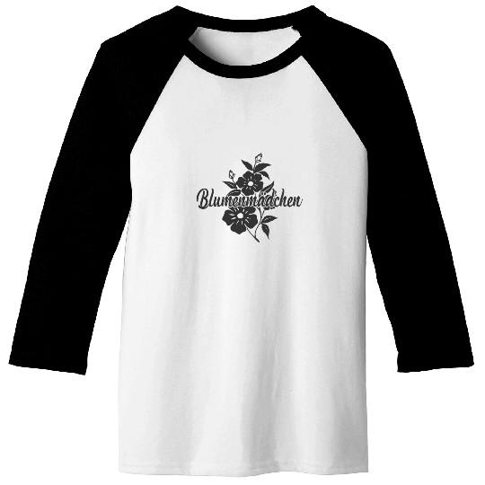 Flower Girl bride and Groom Baseball Tees