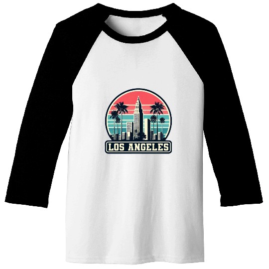 Los Angeles City Lover Baseball Tees