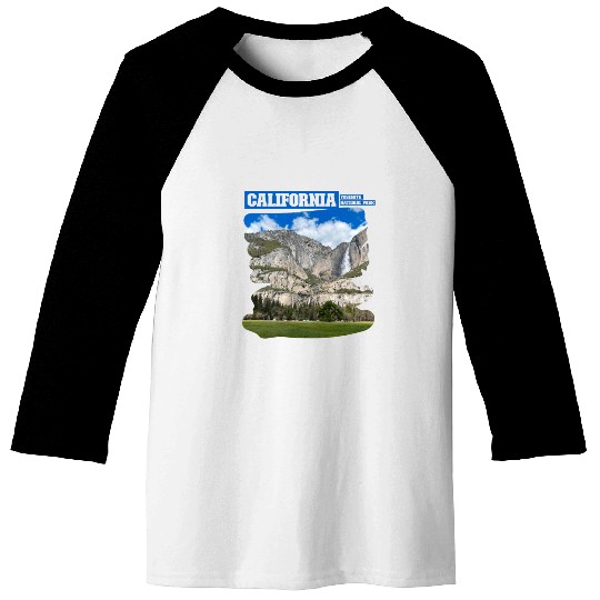California Yosemite National Park Baseball Tees