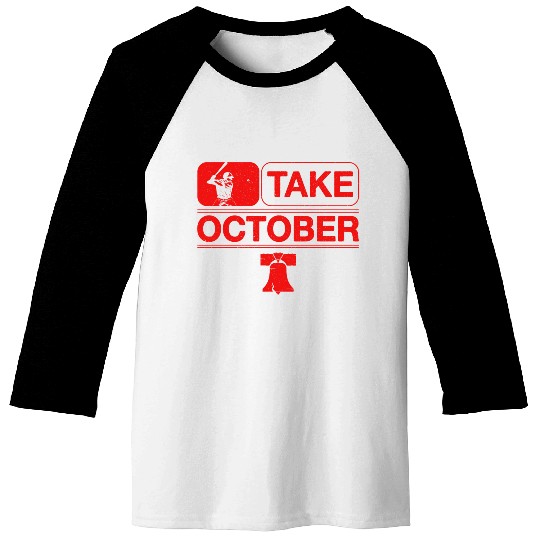 Philadelphia Take October Philly Vintage Baseball Tees