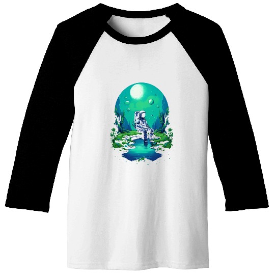 Astro Meditation Baseball Tees