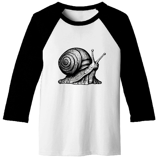 Snail / Animal / Slimy / Meadow / Grass / Pet Baseball Tees