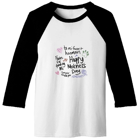 Pet Mother's Day Baseball Tees