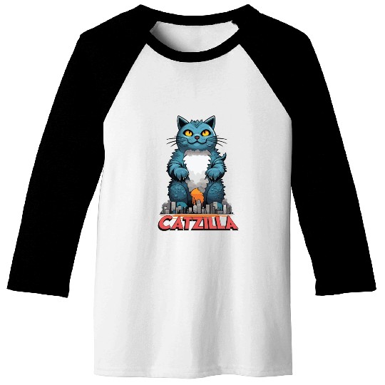 Catzilla Baseball Tees