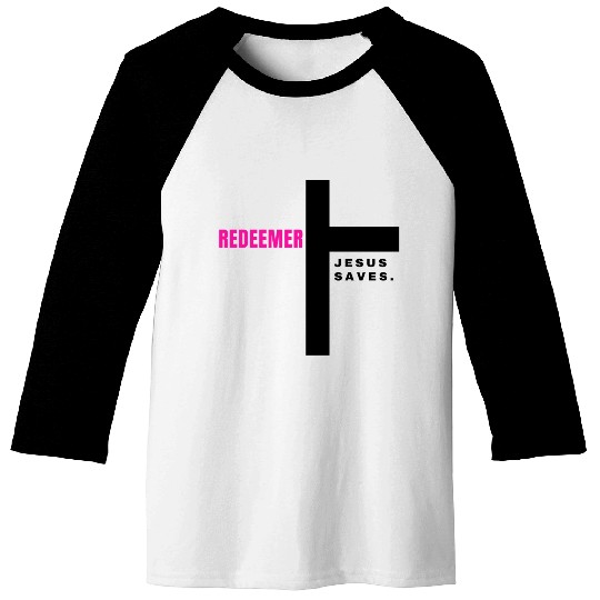 JESUS SAVES Collection Baseball Tees