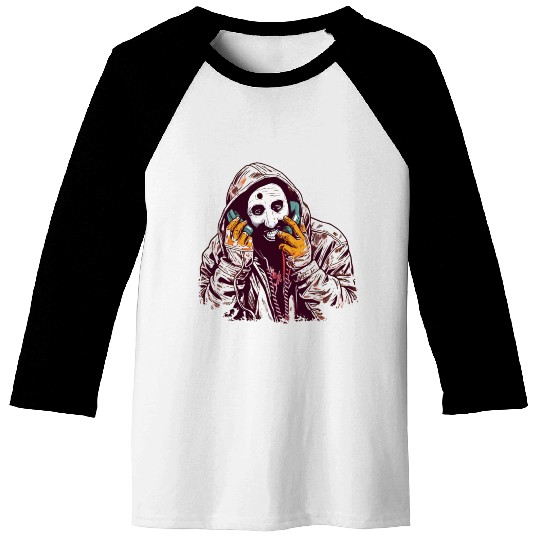 Ghostface Phone Call Baseball Tees