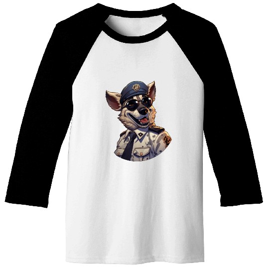 Police hyena Baseball Tees