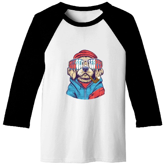 MISEESEEPPI, dog, USA, Mississippi Baseball Tees