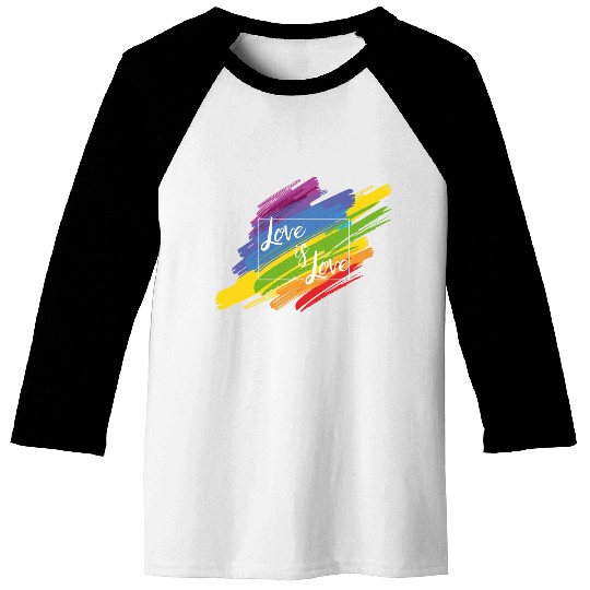 Love Is Love Baseball Tees