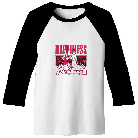 Square Dancing Happiness Is Right Western Dancing Baseball Tees