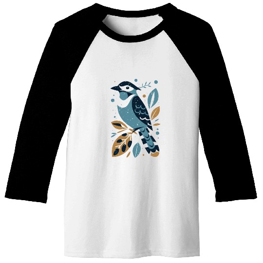 Blue Jay Bird Baseball Tees