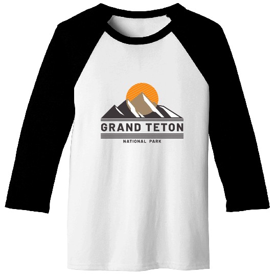 Grand Teton National Park Baseball Tees