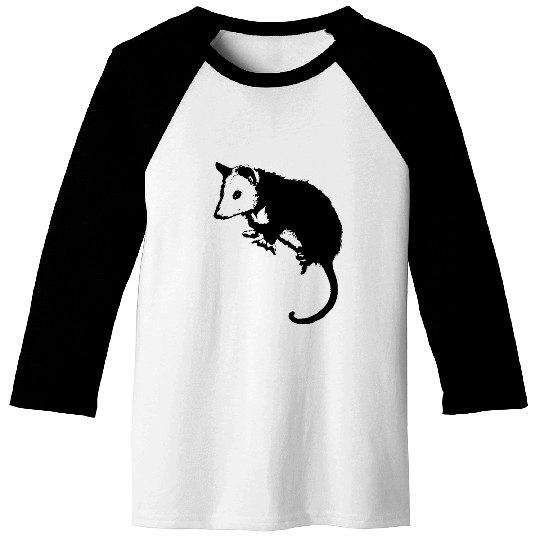 Possum Opossum Baseball Tees