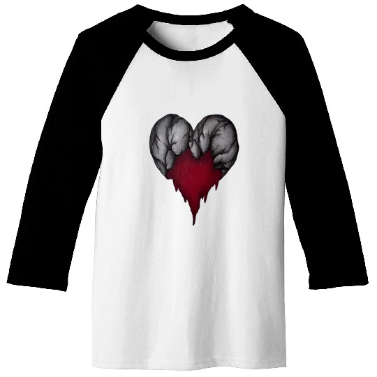 heart Baseball Tees
