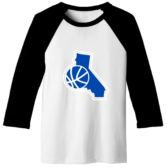 California Basketball Warriors Baseball Tees