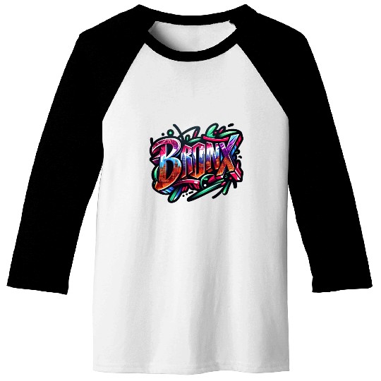 Bronx New York Graffiti Baseball Tees