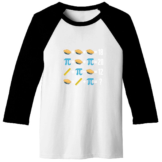 Math Baseball Tees, Math Order Of Operation Pi Day Pie