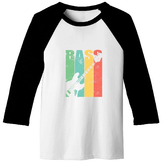 Bass Guitar Baseball Tees