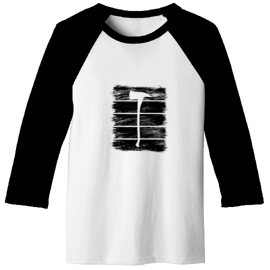 Firefighter Axe Baseball Tees