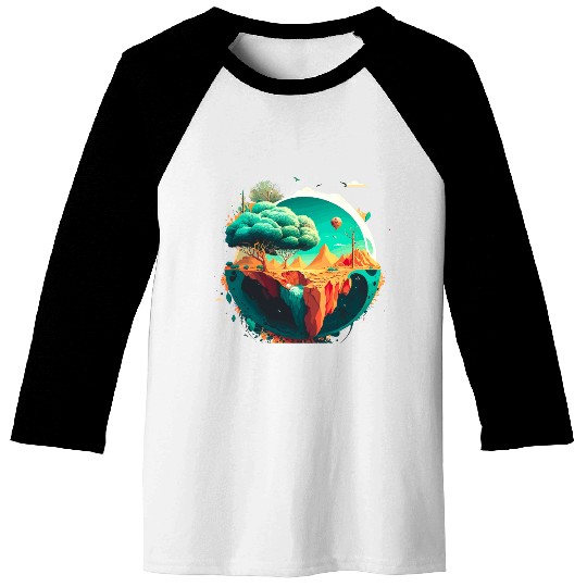 Green Earth Vibes: Eco-Friendly Baseball Tees