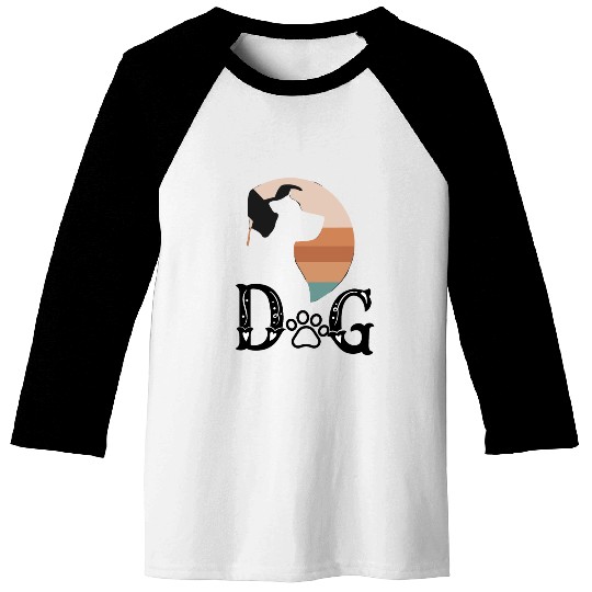 Joyful Tails Unleashing Happi Dogs Baseball Tees