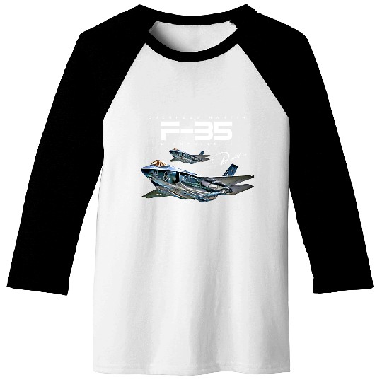 Lockheed Martin F-35 Lightning II Baseball Tees