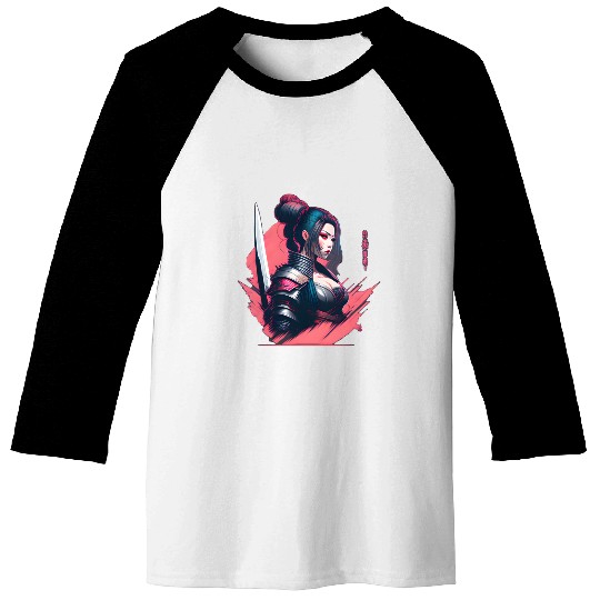 Cyberpunk Samurai Cyberpunk Baseball Tees