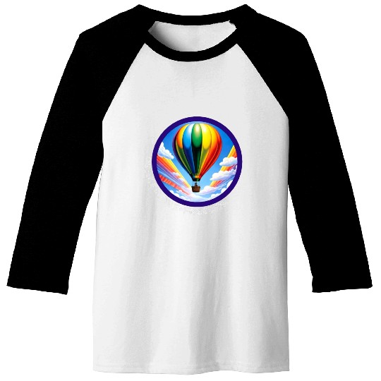 Peace Love Freedom Ballon Baseball Tees