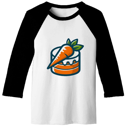 Carrot Cake Baseball Tees