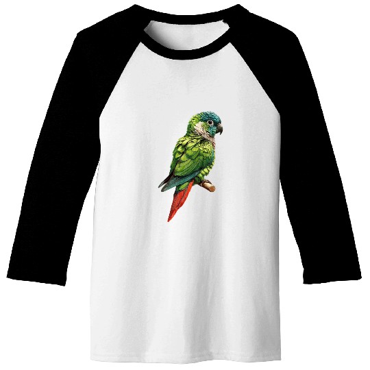 Green Cheek Conure Cute Conure Parrot Baseball Tees