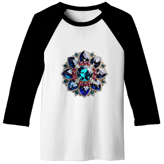 Gorgeous Gemstone Brooch: A Radiant Statement Piec Baseball Tees
