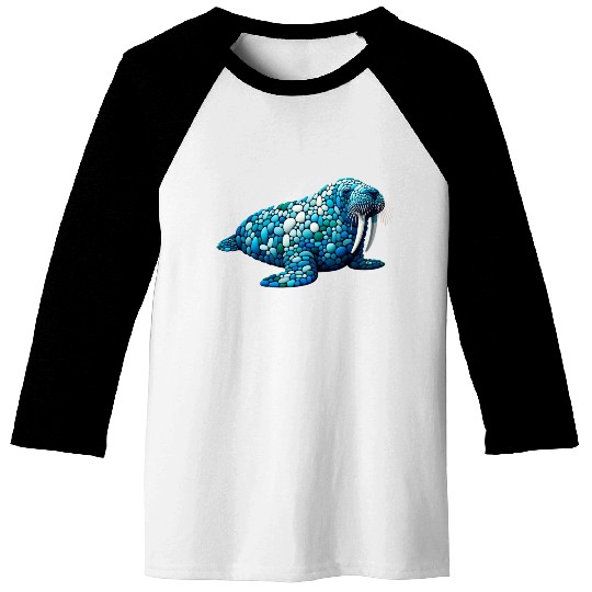 Serene Seas Walrus Baseball Tees