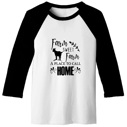 Farm Sweet Farm Baseball Tees