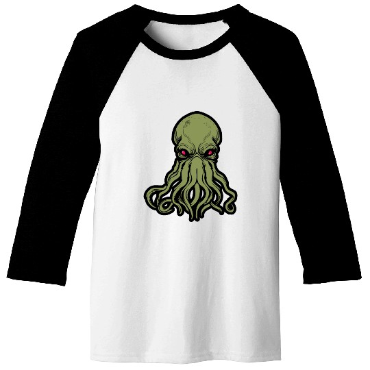 Cthulhu! The Stars are finally right! Baseball Tees