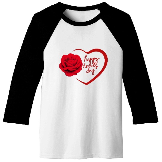 spread love with valentine Baseball Tees