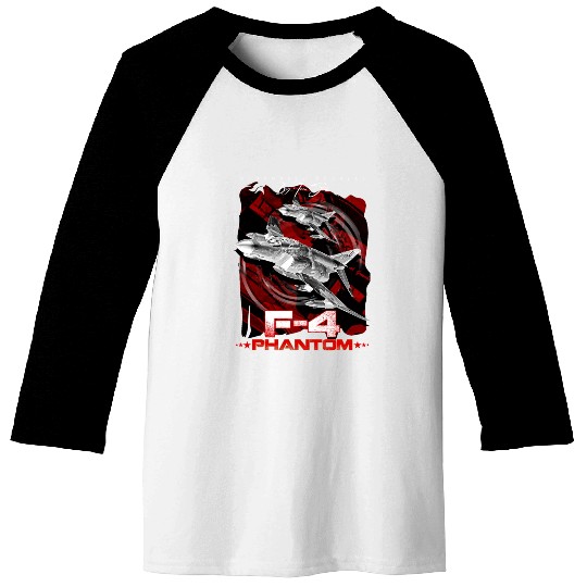 F-4 Phantom Us Air Force Fighter jet Baseball Tees